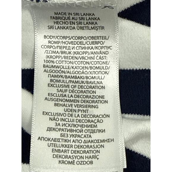 Polo Ralph Lauren Men’s XXL Classic Fit Navy White Stripe Polo Shirt - Picture 5 of 6